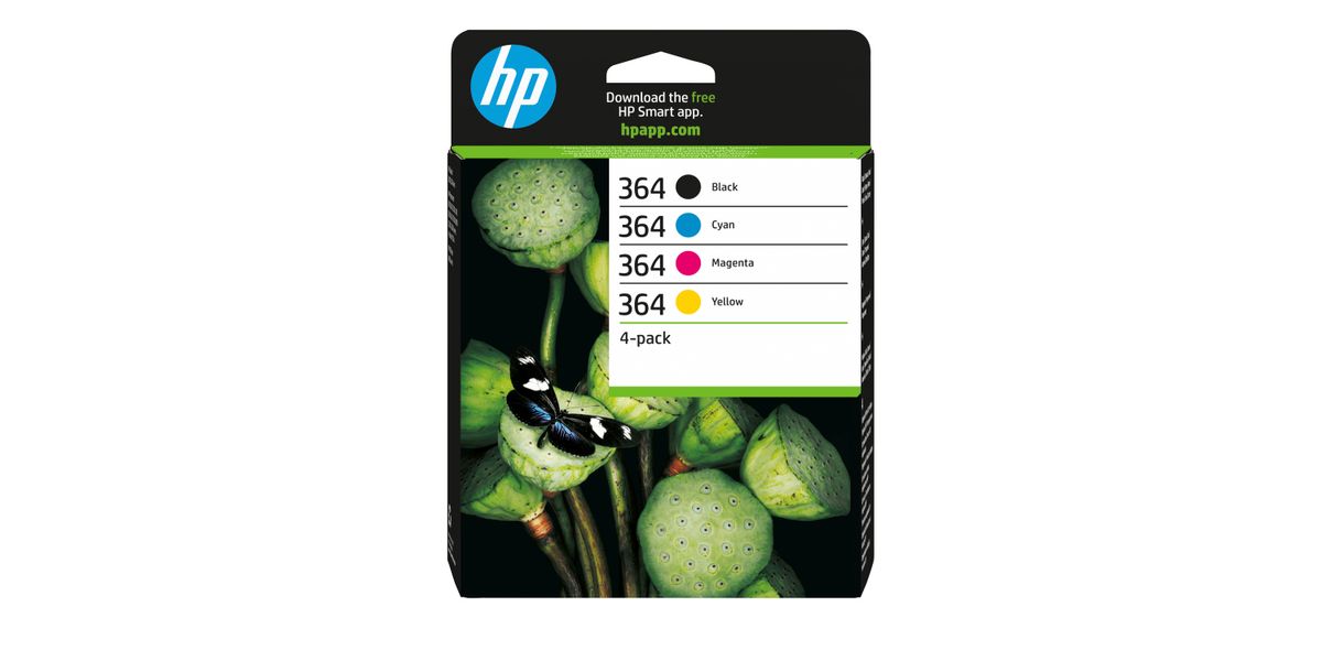 HP 364      Schwarz+Dreifarbig  Tintenpatrone