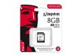 SD Card   8GB Kingston SDHC Industrial -40C to 85C retail