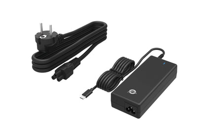 CONCEPTRONIC Ladegerät 1Port GaN USB-C  ÜSS 100WPD3.0/PPS sw