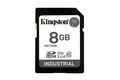 SD Card   8GB Kingston SDHC Industrial -40C to 85C retail