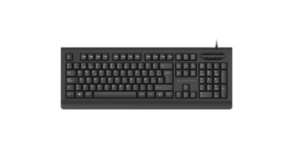 CONCEPTRONIC USB Tastatur +Smart ID-Kartenleser Layout IT sw
