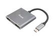 Equip Adapter USB-C->2xHDMI,3.2Gen1 100W PD,USB-C MST Adapte