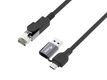 Equip Adapter GigaBit USB-C+A->RJ45     St/St  5.00m schwarz