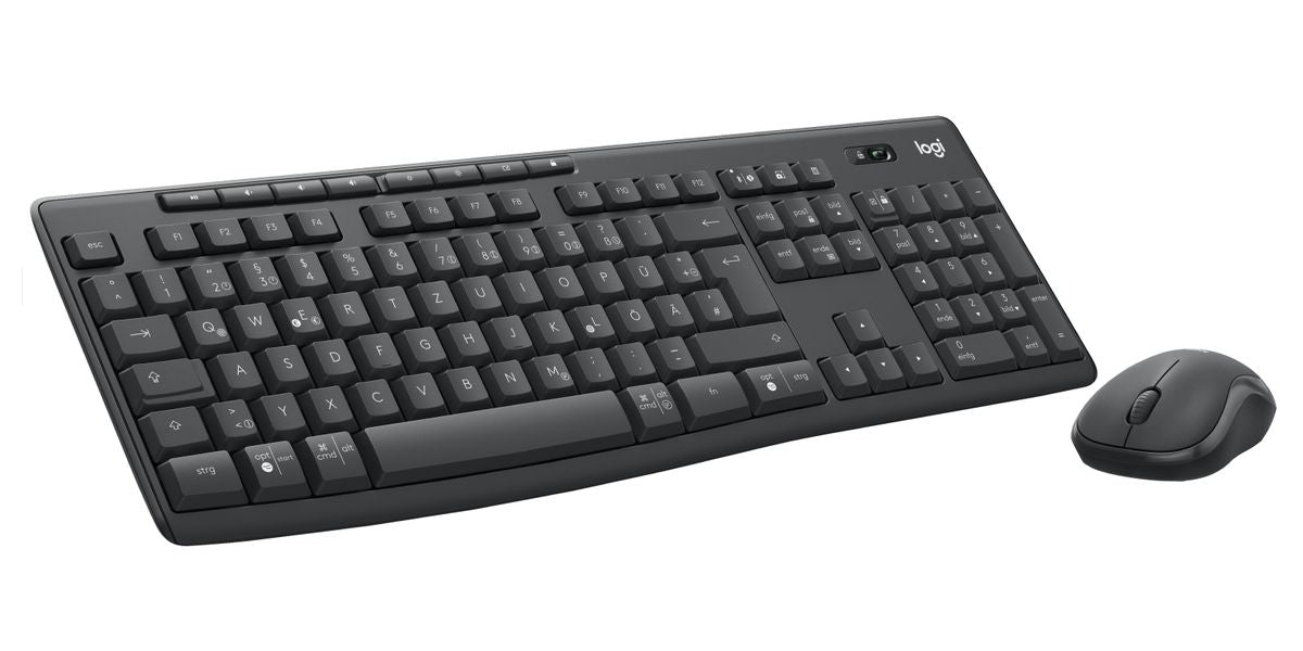 Logitech Wireless Keyboard+Mouse MK370 black f. Business