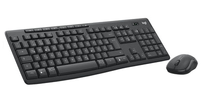 Logitech Wireless Keyboard+Mouse MK370 black f. Business