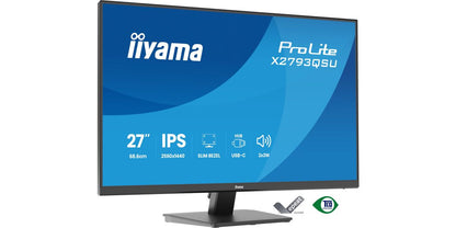 IIYAMA 68.6cm (27")   X2793QSU-B1 16:9 HDMI+DP+2xUSB IPS