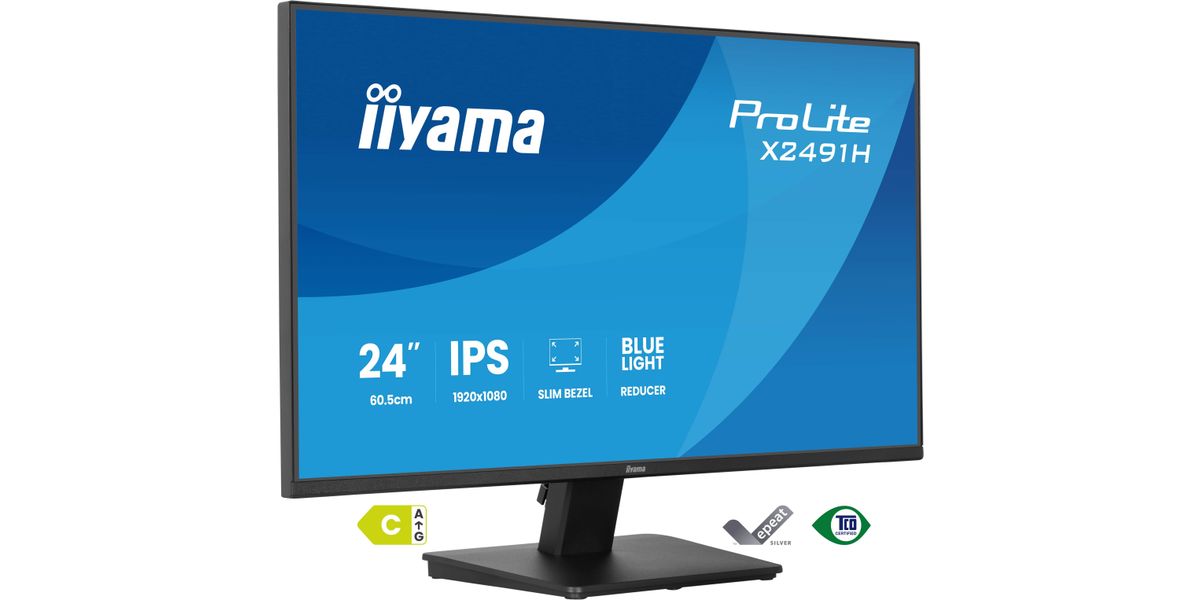 IIYAMA 60,5cm (23,8") X2491H-B1 16:9 HDMI+DP IPS