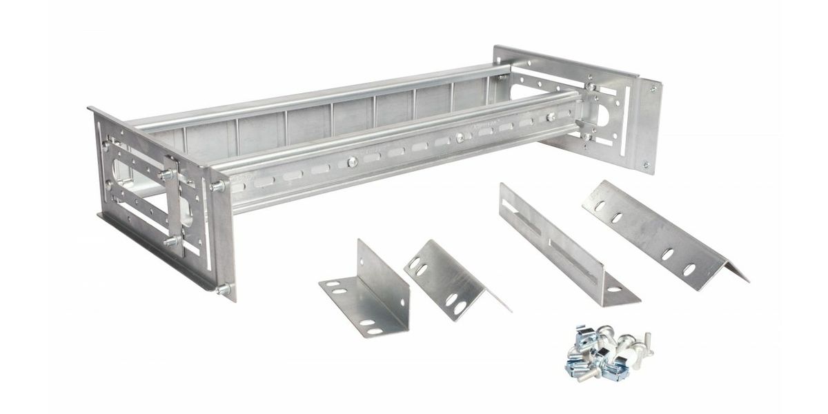Equip 19" Hutschienenmodul für Serverschränke    3U  RAL7035