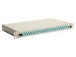 Equip LWL-Spleißkasten 24-Port LC-Duplex OM3 1U komplett  gr