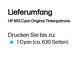 HP 953 Cyan Tintenpatrone 10ml