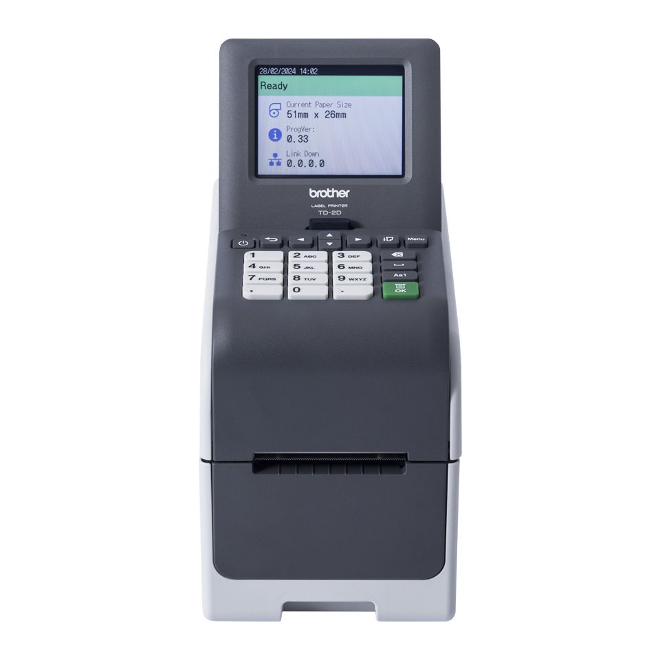 Brother TD-2320DSA(203) Ετικεττών Εκτυπωτής
