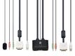 LevelOne KVM Switch 2-Port DVI-D Single audio support sw