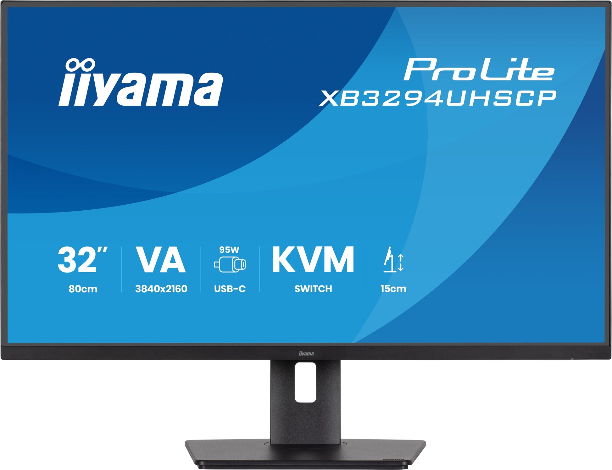 IIYAMA 80,0cm (32")(XB3294UHSCP-B1) 16:9 Οθόνη με 2xHDMI, DP και 2xUSB-C