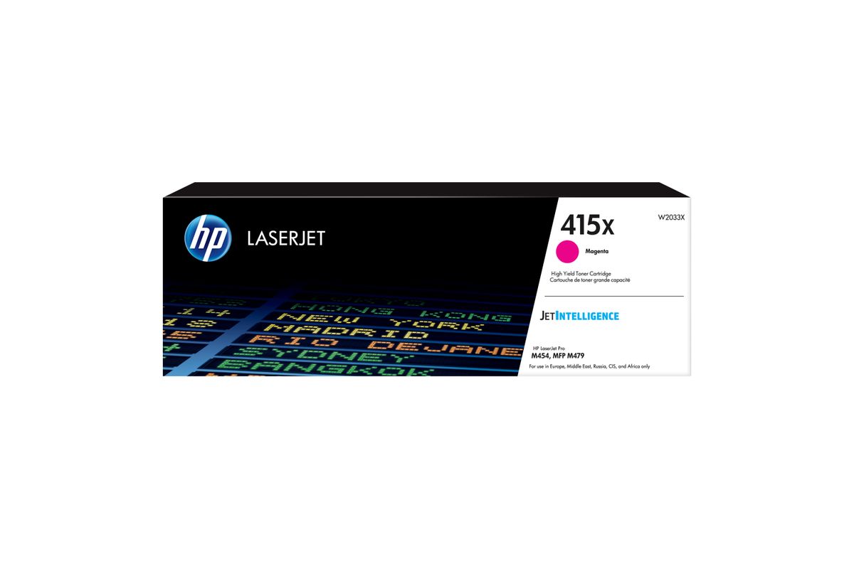 HP 415X      Magenta     LaserJet    Tonerpatrone