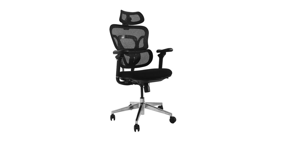 Equip Ergonomischer Bürostuhl+Kopf/Armstützen+SFS    schwarz lite Retail