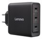 Lenovo 100w Mulit-Port USB-C GaN Charger Black EU