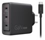 Lenovo 100w Mulit-Port USB-C GaN Charger Black EU