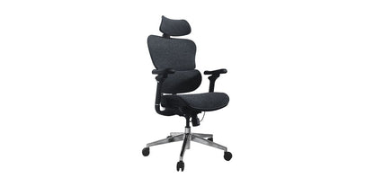 Equip Ergonomischer Bürostuhl+Kopf/Armstützen   blau/schwarz lite Retail