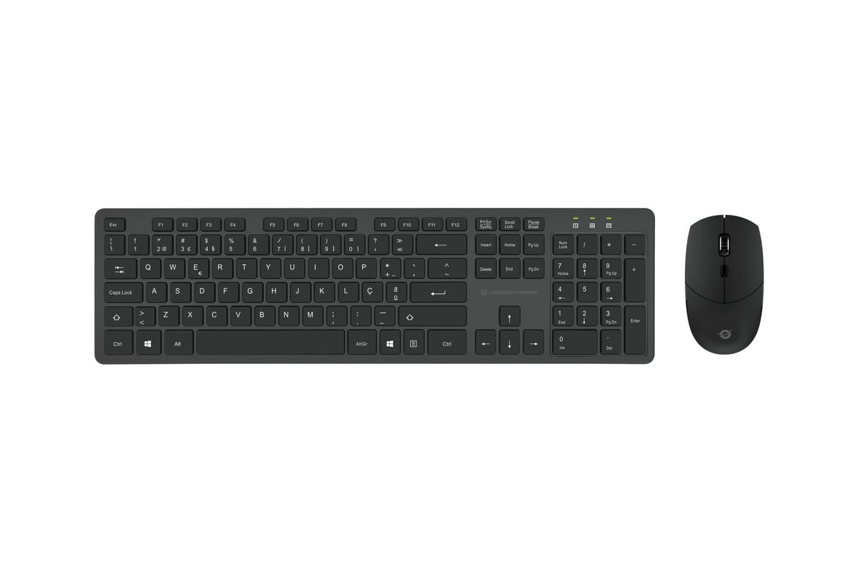 CONCEPTRONIC Tastatur+Maus Wireless       Layout PT  schwarz