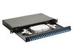 Equip LWL-Spleißkasten 24-Port LC-Duplex OS2 1U komplett  sw