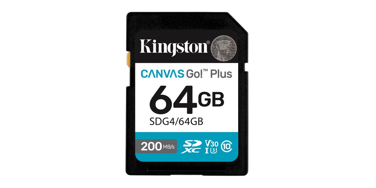 SD Card  64GB Kingston SDXC Canvas Go Plus C10 retail