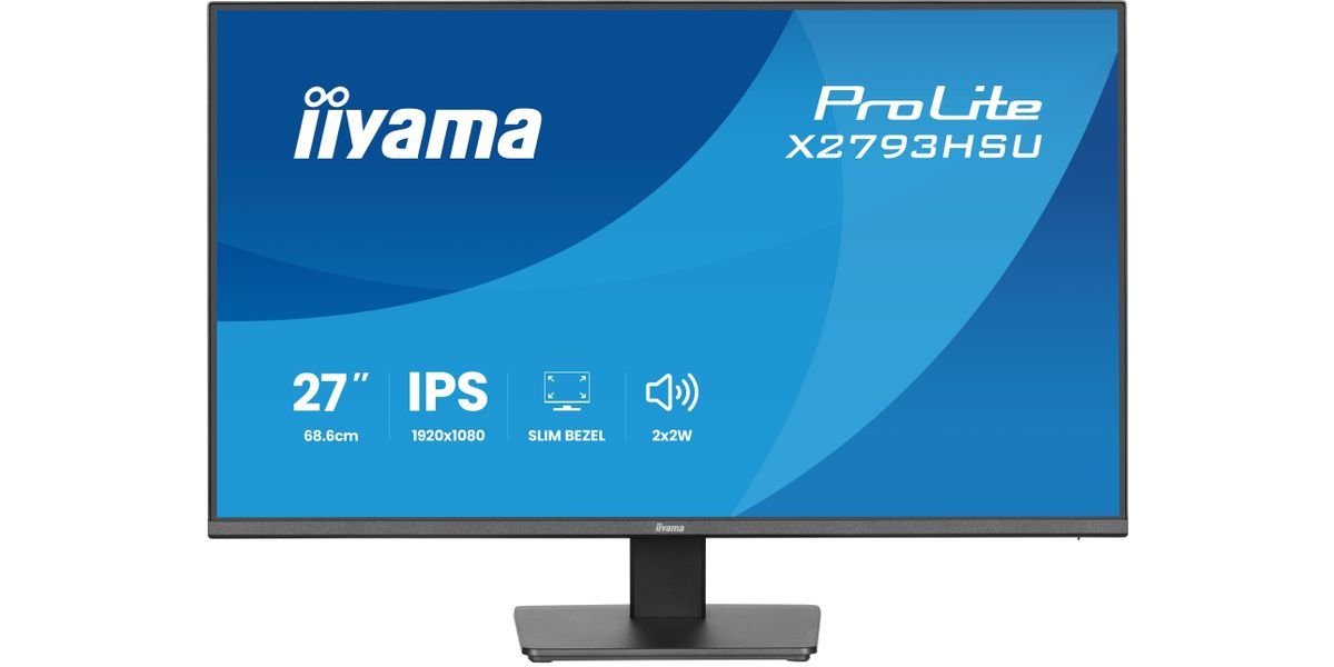 IIYAMA 68.6cm (27")   X2793HSU-B1 16:9 HDMI+DP+2xUSB IPS
