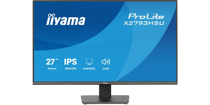 IIYAMA 68.6cm (27")   X2793HSU-B1 16:9 HDMI+DP+2xUSB IPS