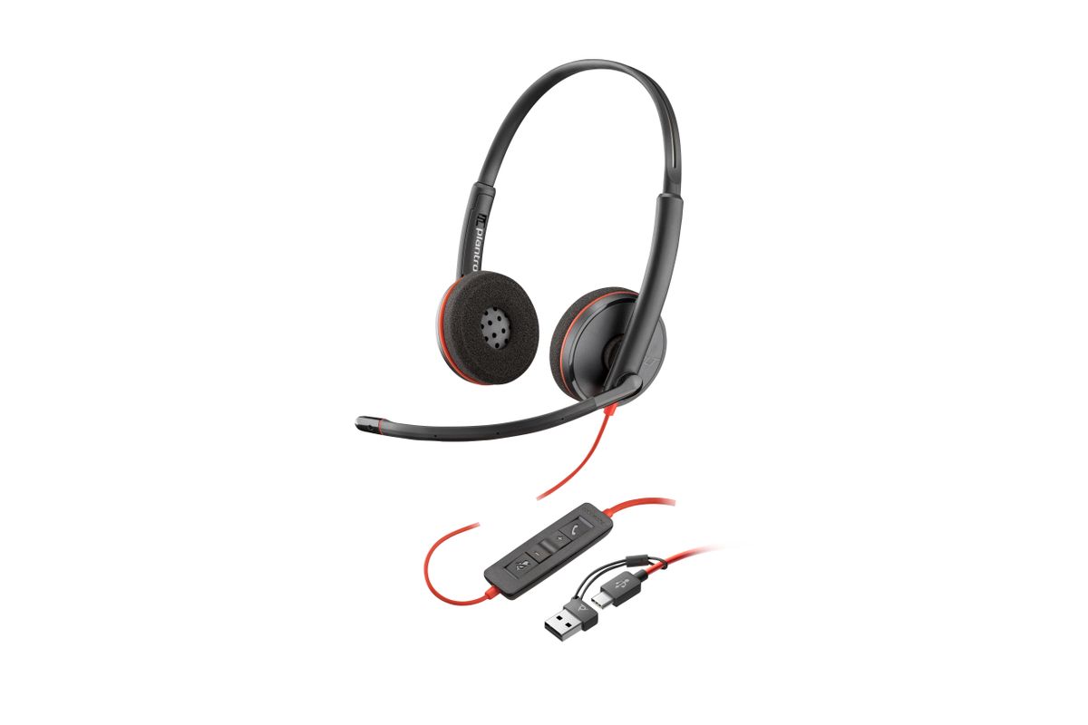Poly Blackwire 3225        Stereo            USB-C/A/3,5mm