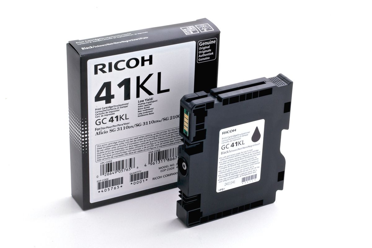Ricoh Patrone GC41KL    black       600 Seiten        405765