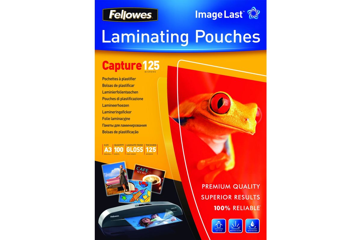 Fellowes Laminierfolie ImageLast A3 125Mikron glänzend 100P