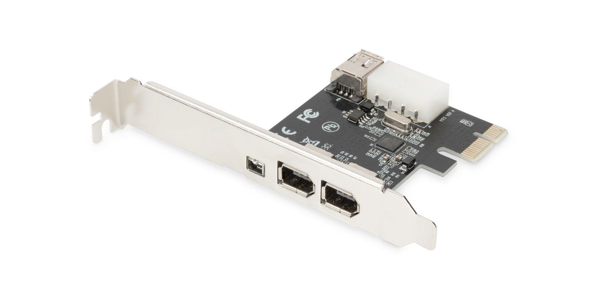 DIGITUS PCI Expr Card 2x Firewire400 ext, +1x FW400 int