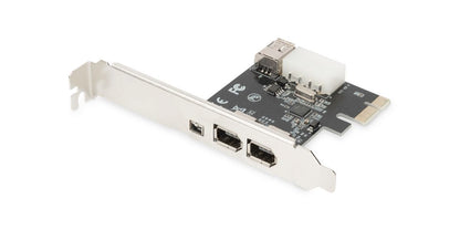 DIGITUS PCI Expr Card 2x Firewire400 ext, +1x FW400 int