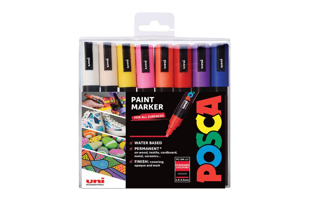POSCA Marker UNI PC-5M 16er Set