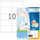 HERMA Etiketten Premium A4 weiß 105x57 mm Papier 1000 St.