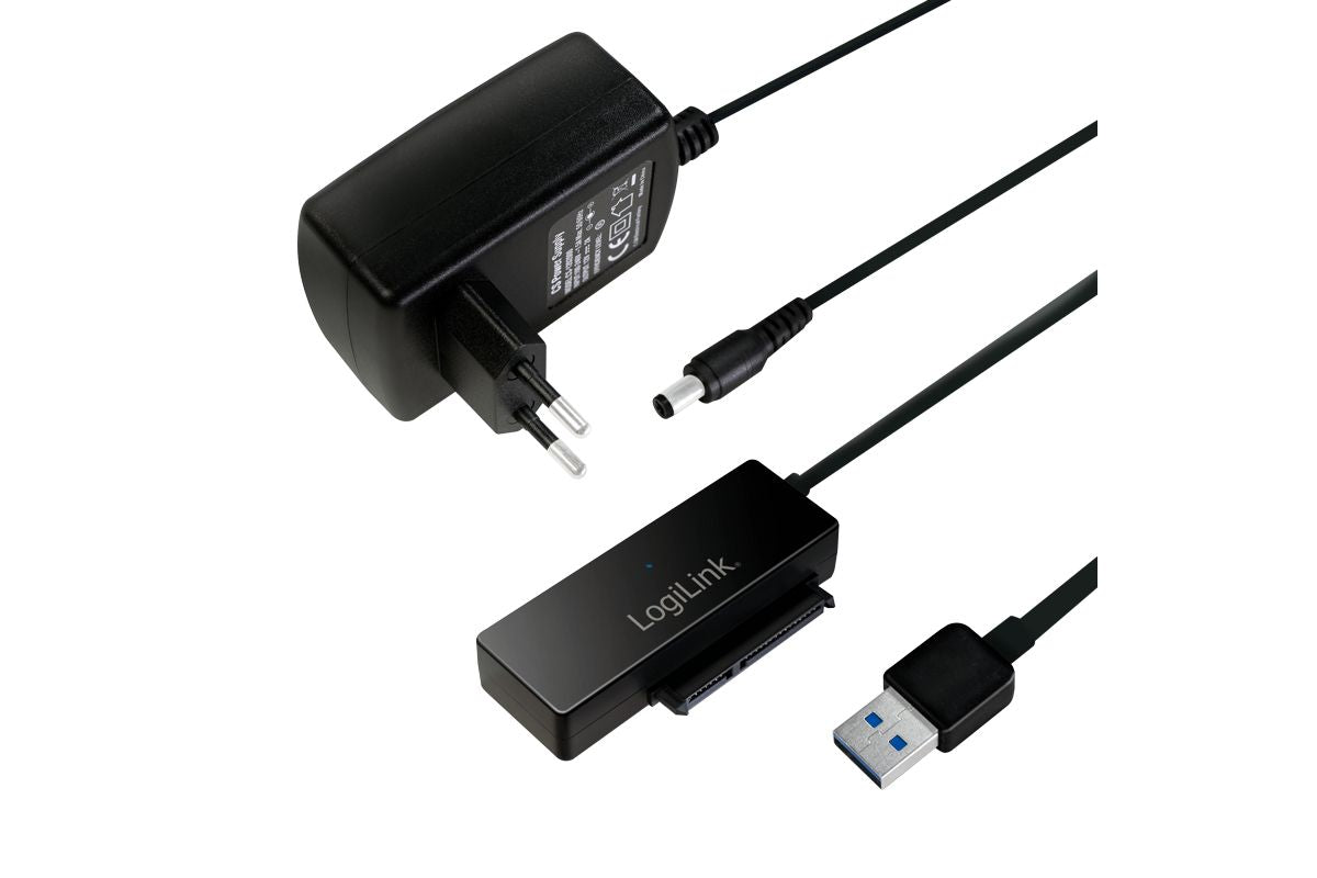 Logilink Adapter USB 3.0 > SATA mit OTB m. NT