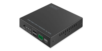 DIGITUS HDMI Fiber IP Receiver 4K/60Hz μαύρο