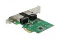 DELOCK PCI Express Karte > 2 x Gigabit LAN