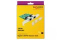 DELOCK PCI Express Karte > 2 x Gigabit LAN