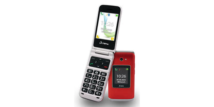 Olympia Mobiltelefon VITUS 4G klappbar   Großtasten      rot