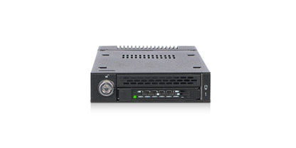 IcyDock 1xM.2 NVMe to 1x3.5" bay mobile rack keylock miniSAS