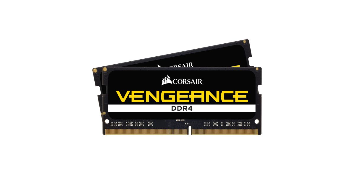 SO DDR4  16GB PC 3200 CL22 CORSAIR VENGEANCE Black retail