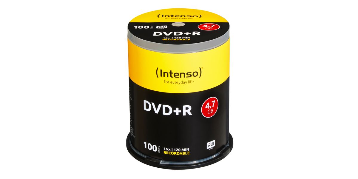 DVD+R Intenso 4,7GB 100pcs Cake Box 16x