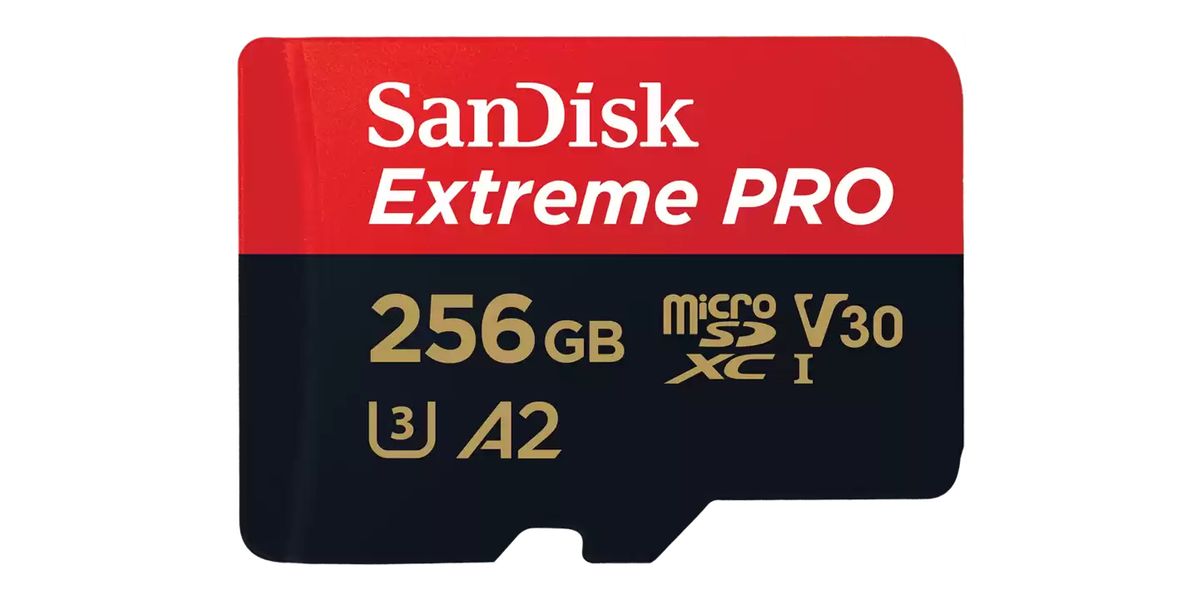 SD MicroSD Card 256GB SanDisk Extreme Pro SDXC inkl. Adapt