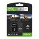 SD MicroSD XC Card 256GB PNY Pro Elite R100MB/s W90MB/s reta