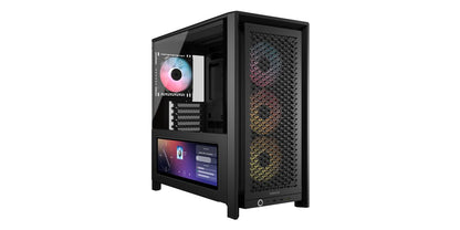 CORSAIR Geh Midi FRAME 4000D LCD RS ARGB Mid-Tower, Black