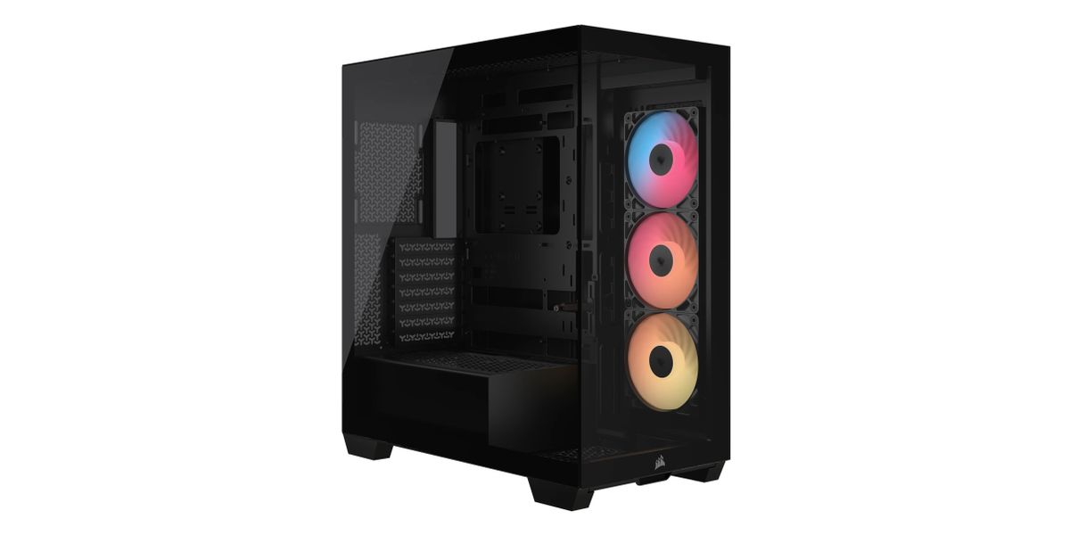 CORSAIR Geh Midi 3500X RSR ARGB (Tempered Glass) Black