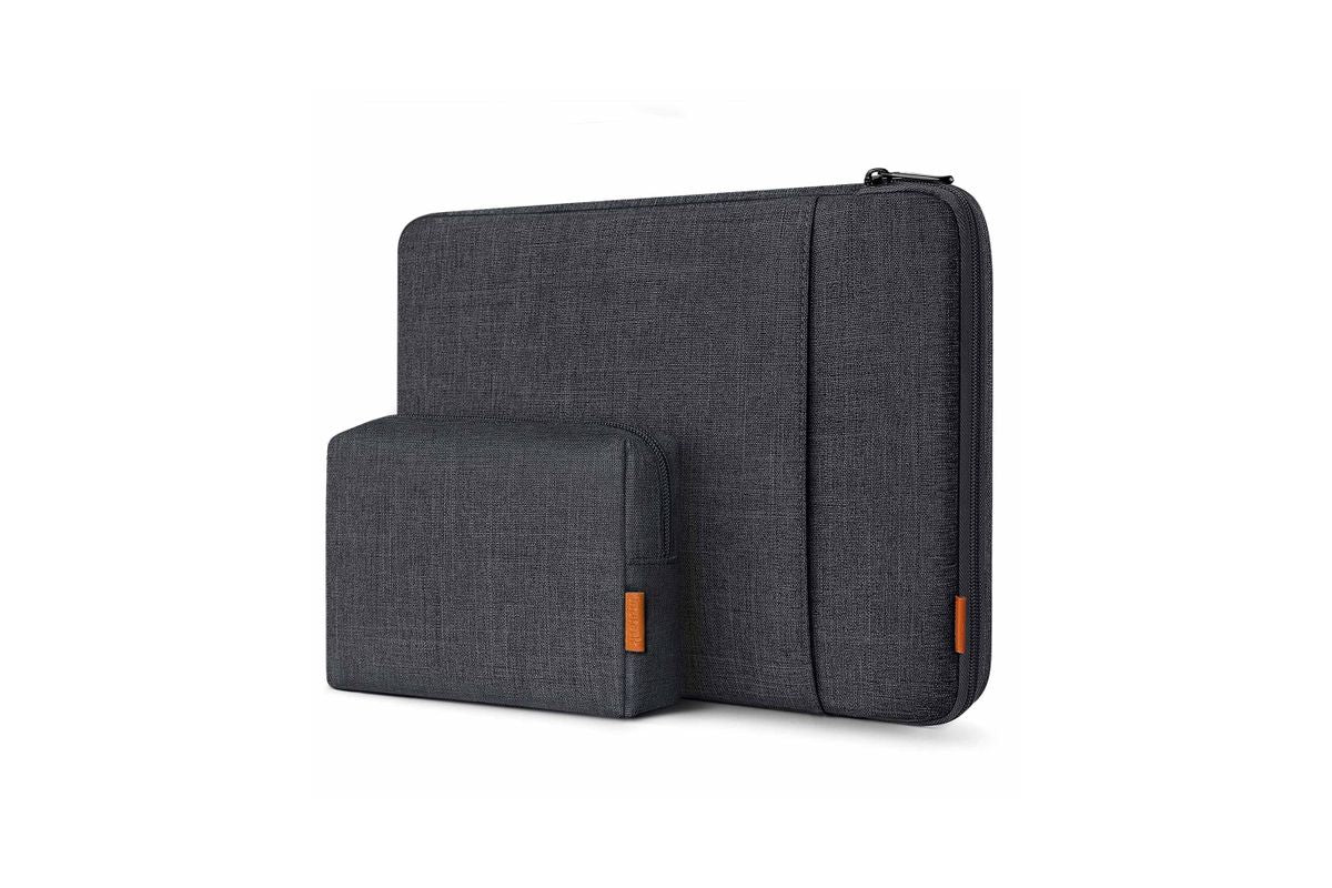 inateck Laptoptasche 16" Zubehörta. LB01006/S1 schwarzgrau