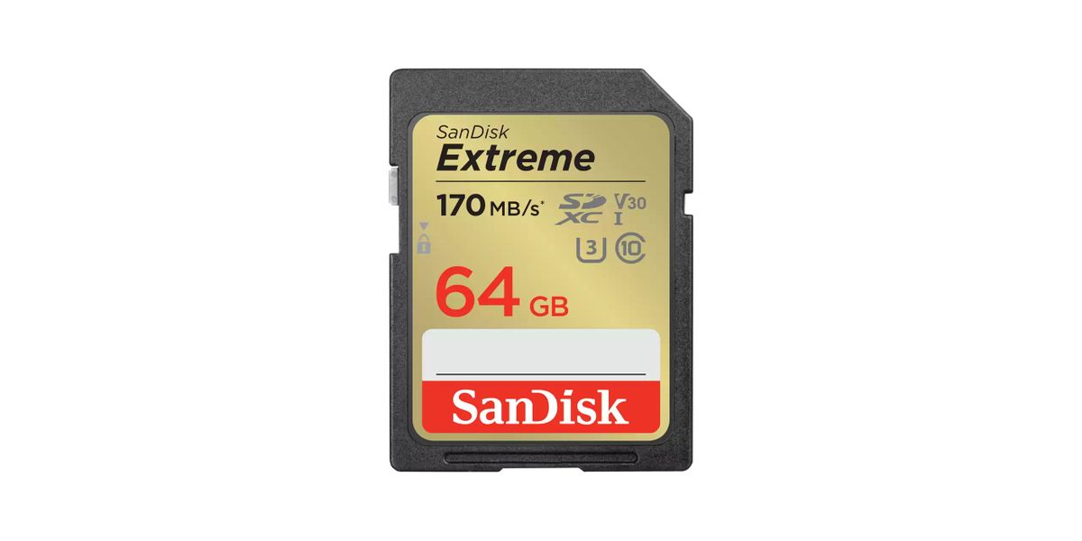 SD Extreme UHS-I Card  64GB SanDisk SDXC