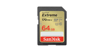 SD Extreme UHS-I Card  64GB SanDisk SDXC