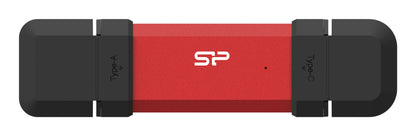 Silicon Power 500GB USB Stick DS72 Type A+C 1050/850MB/s Κόκκινο